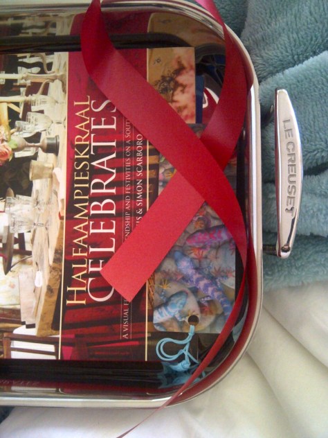 My Mothersday gift and my new Cookbook, a beautiful book...